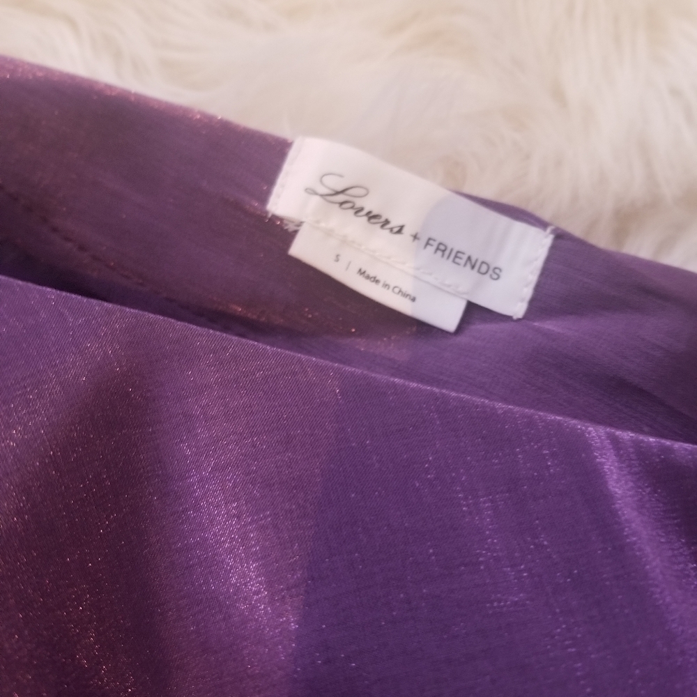 Lovers + Friends Stunning Party Blouse💜 - Picture 3 of 3